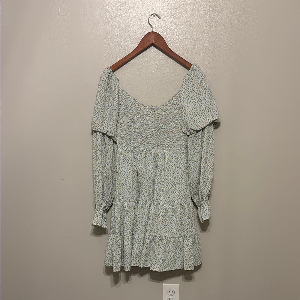 Floral Off-Shoulder Dress